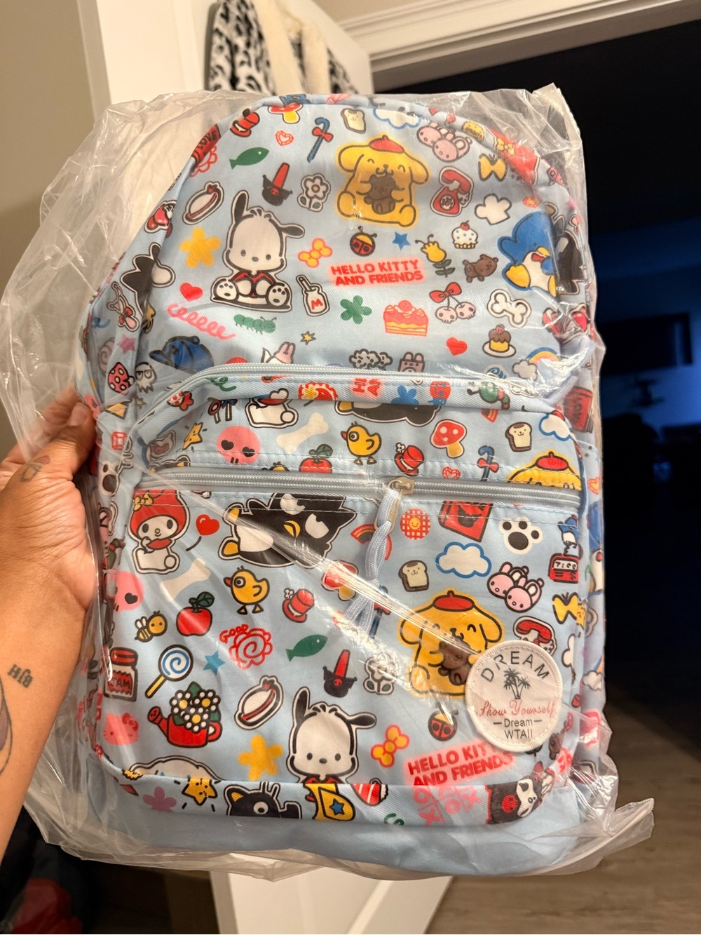 Hello Kitty and Friends Kids Backpack - Blue